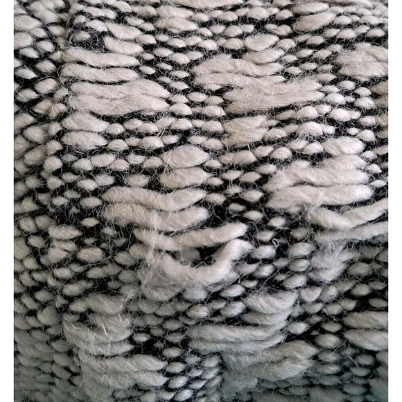 NWT Coldwater Creek Houndstooth Sweater Jacket Womens 1X Gray Alpaca Mohair Wool - Picture 8 of 13